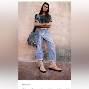 We The Free Moxie Pull-On Barrel Jeans